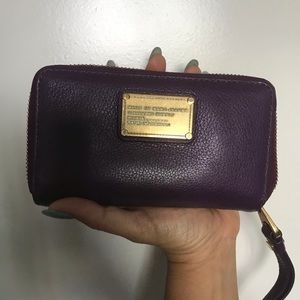 Marc by Marc Jacobs classic Q mini zip wristlet